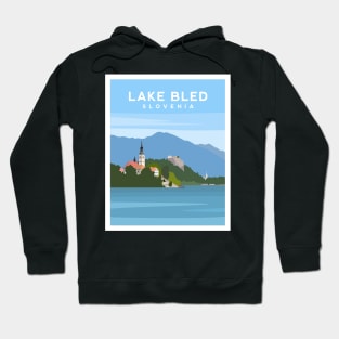 Lake Bled, Slovenia Hoodie